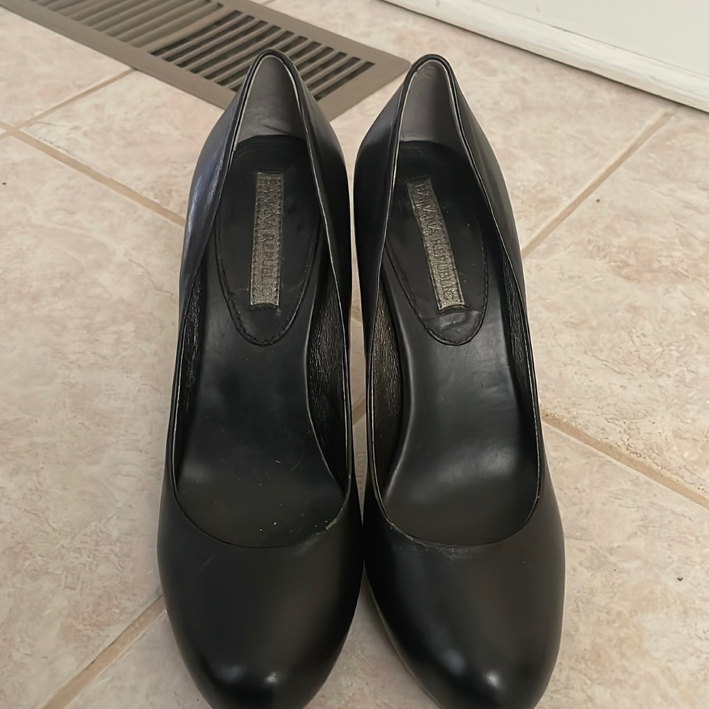 Banana Republic black  platform heels 7.5